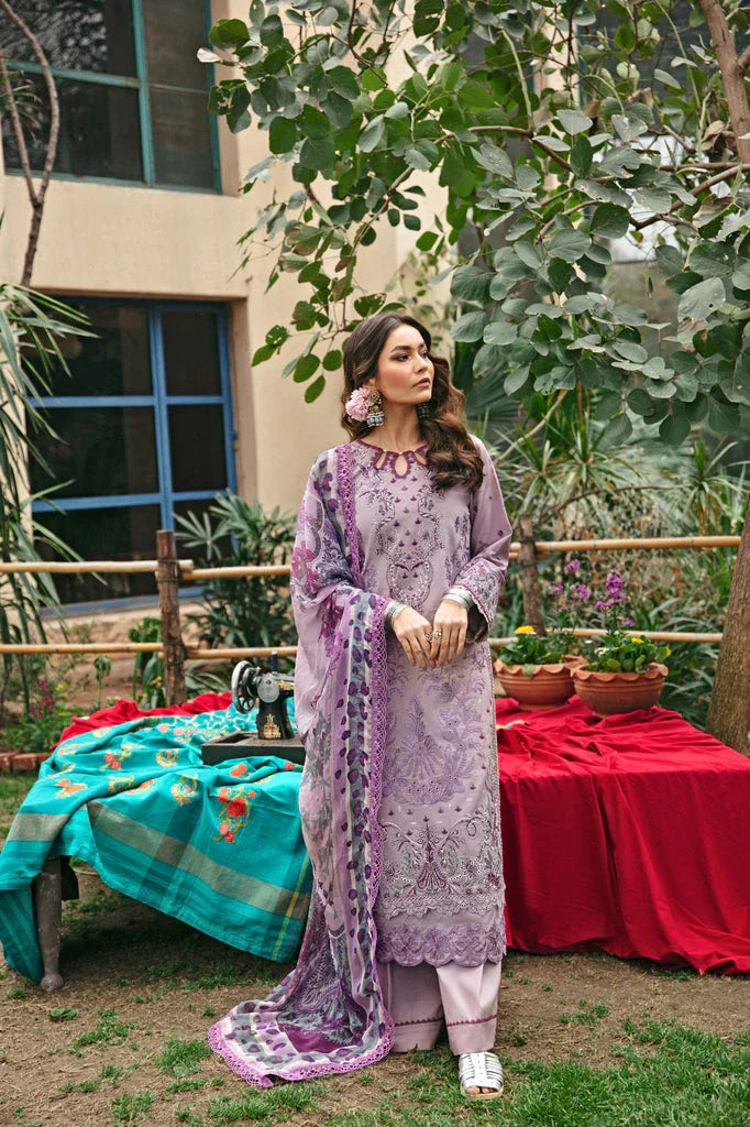 Florent | Luxury Lawn 24 | FFL-1A - Aqsa Fabrics