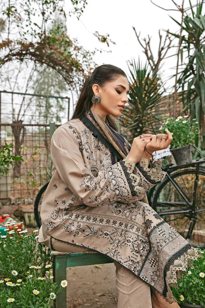 Florent | Luxury Lawn 24 | FFL-5B - Aqsa Fabrics