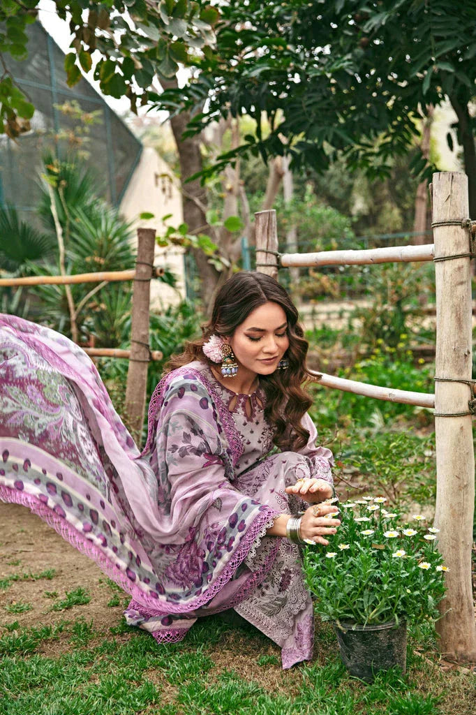 Florent | Luxury Lawn 24 | FFL-1A - Aqsa Fabrics