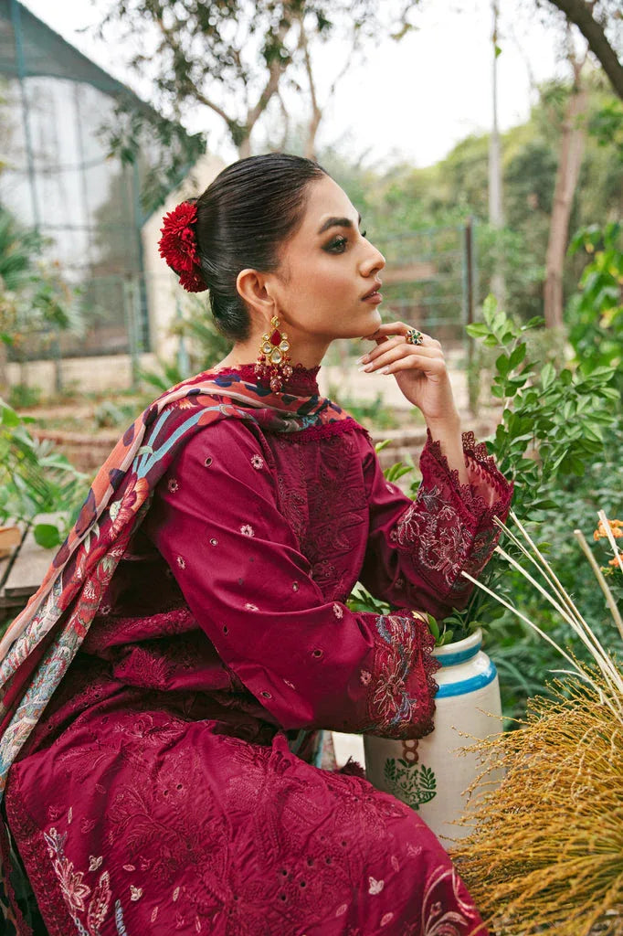 Florent | Luxury Lawn 24 | FFL-1B - Aqsa Fabrics