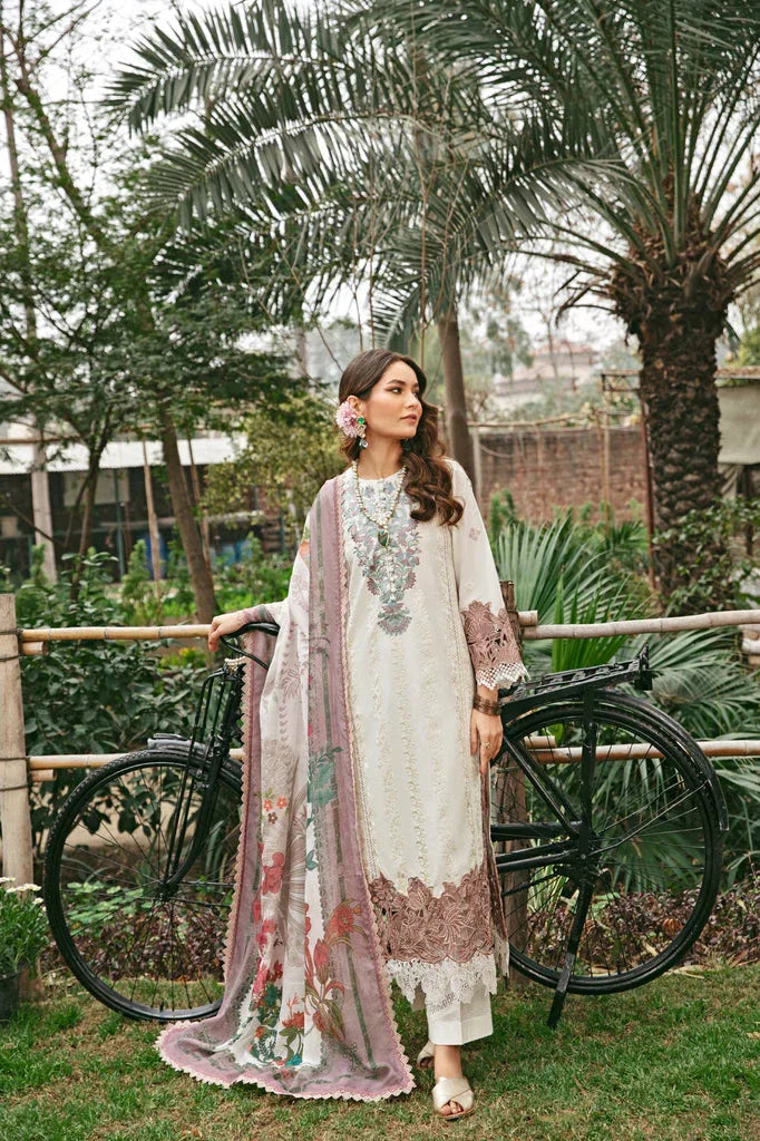 Florent | Luxury Lawn 24 | FFL-2A - Aqsa Fabrics