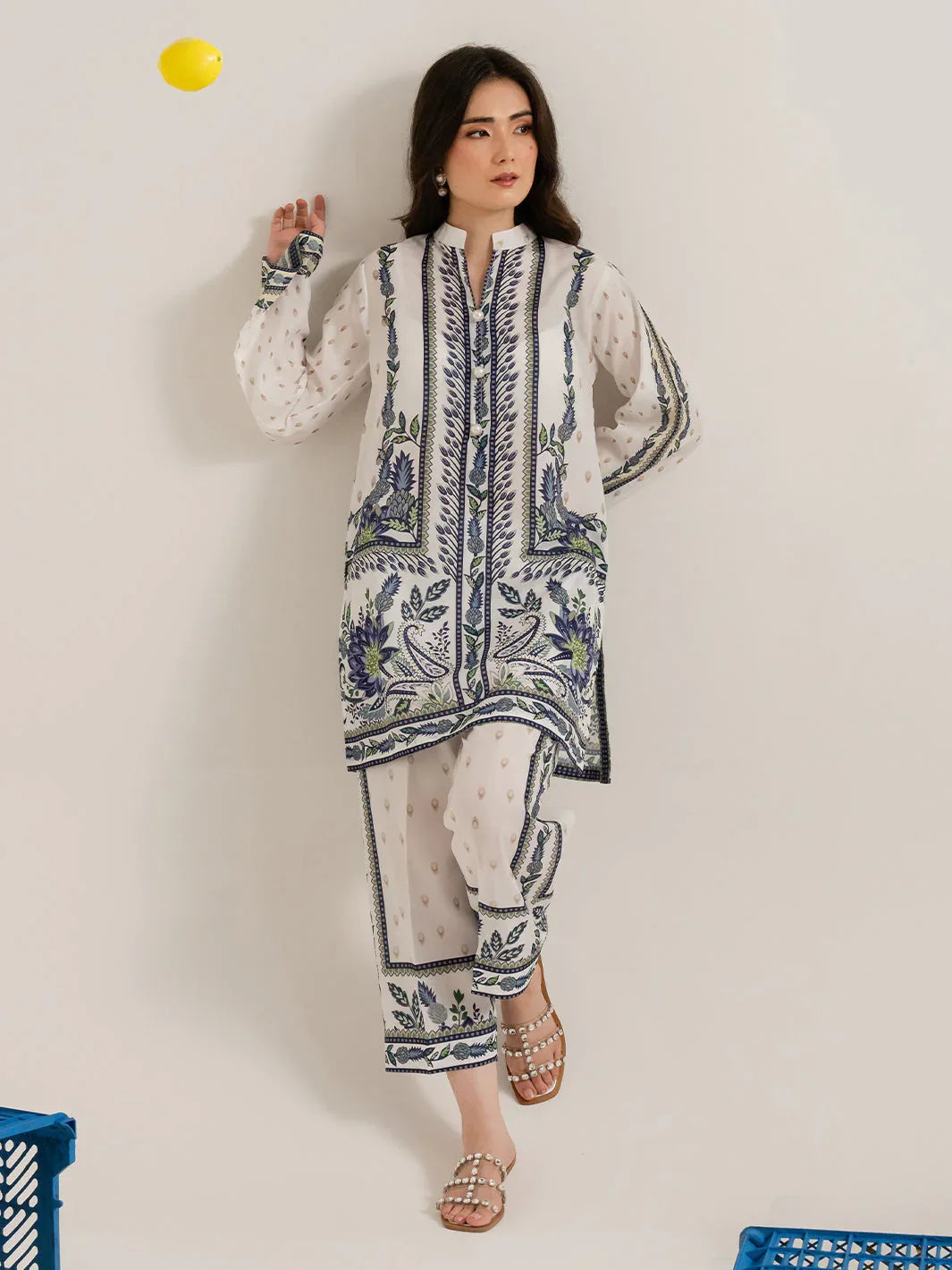 IZEL | Sunset street Pret | FLORET - Aqsa Fabrics