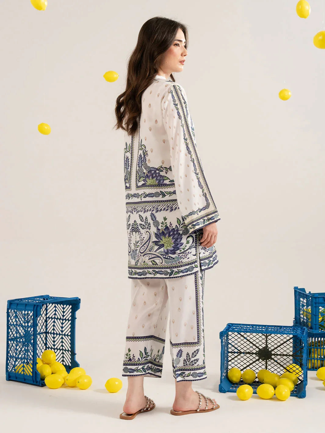 IZEL | Sunset street Pret | FLORET - Aqsa Fabrics