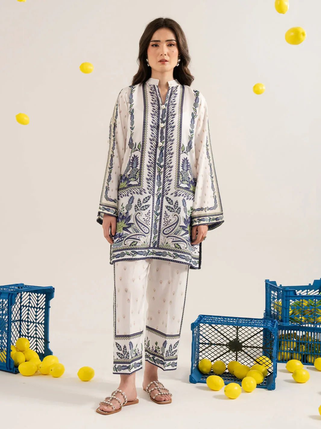 IZEL | Sunset street Pret | FLORET - Aqsa Fabrics