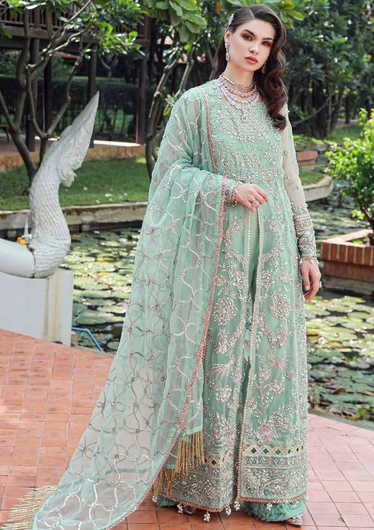 Ezra | Wedding Collection | EW24#01 - Lotus - Aqsa Fabrics