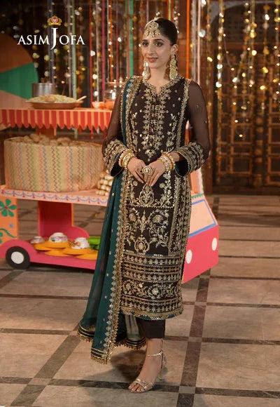 Asim Jofa | Chamak Damak Festive 24 | AJCD-29 - Aqsa Fabrics
