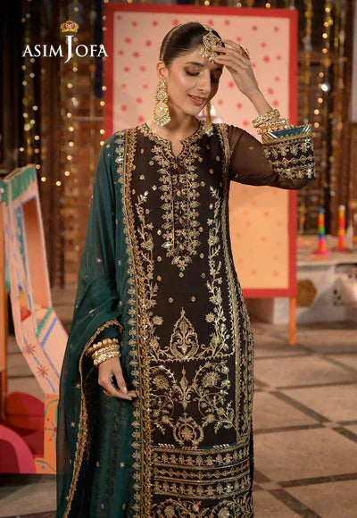 Asim Jofa | Chamak Damak Festive 24 | AJCD-29 - Aqsa Fabrics