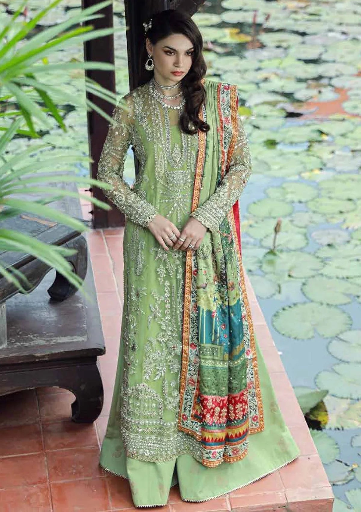 Ezra | Wedding Collection | EW24#04 - Gardenia - Aqsa Fabrics