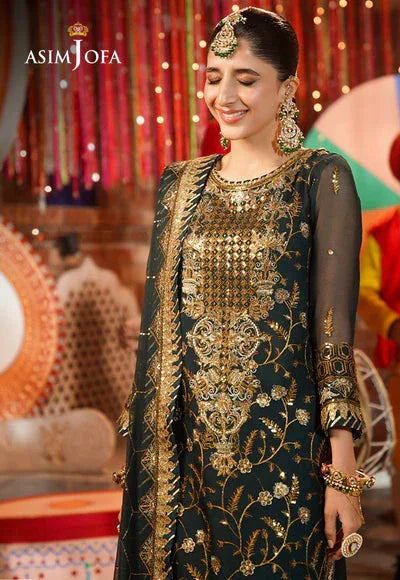 Asim Jofa | Chamak Damak Festive 24 | AJCD-18 - Aqsa Fabrics
