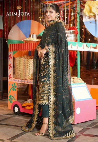 Asim Jofa | Chamak Damak Festive 24 | AJCD-18 - Aqsa Fabrics