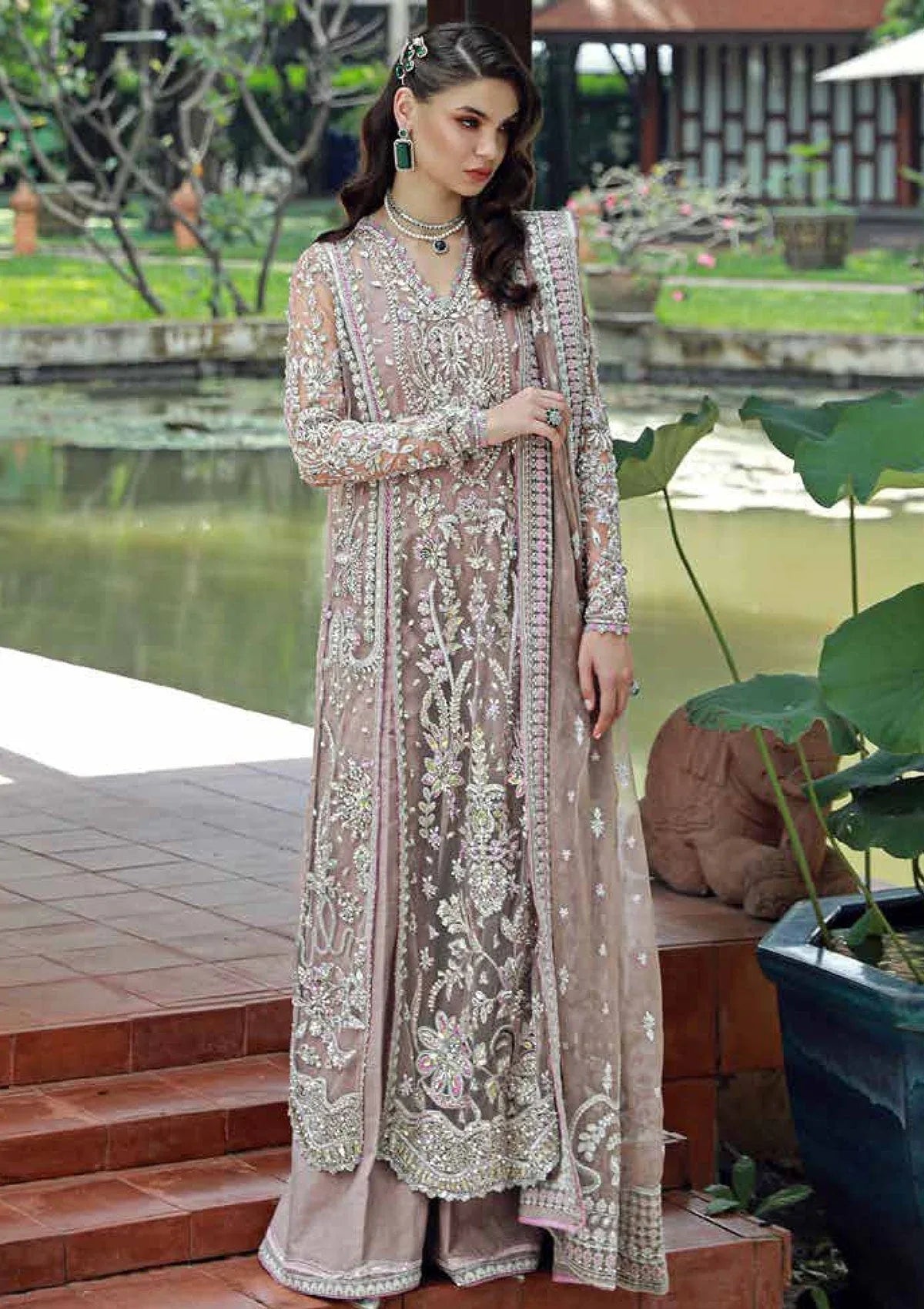 Ezra | Wedding Collection | EW24#03 - Jasmine - Aqsa Fabrics