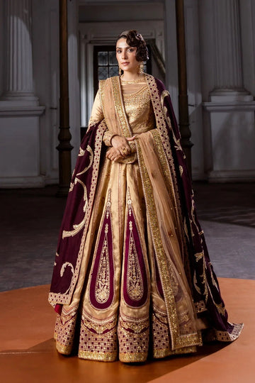 Erum Khan | Jahan Wedding 25 | Plum Spark - Aqsa Fabrics