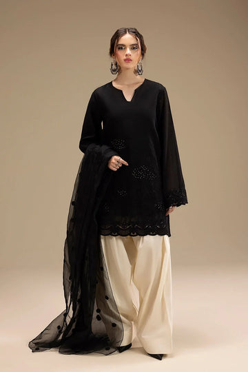 Erum Khan | Lillia Summer Edit | Night Petal - Aqsa Fabrics