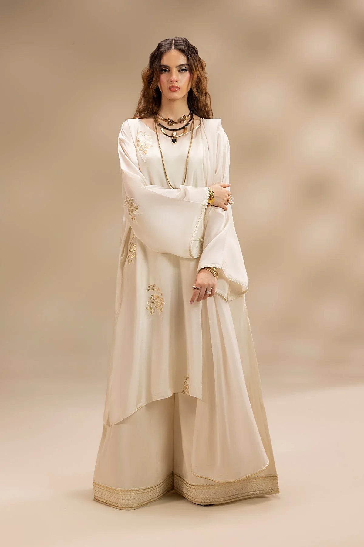 Erum Khan | Lillia Summer Edit | Moon Pearl - Aqsa Fabrics