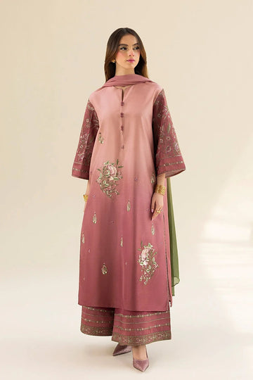 Erum Khan | Lillia Summer Edit | Vintage Rose - Aqsa Fabrics