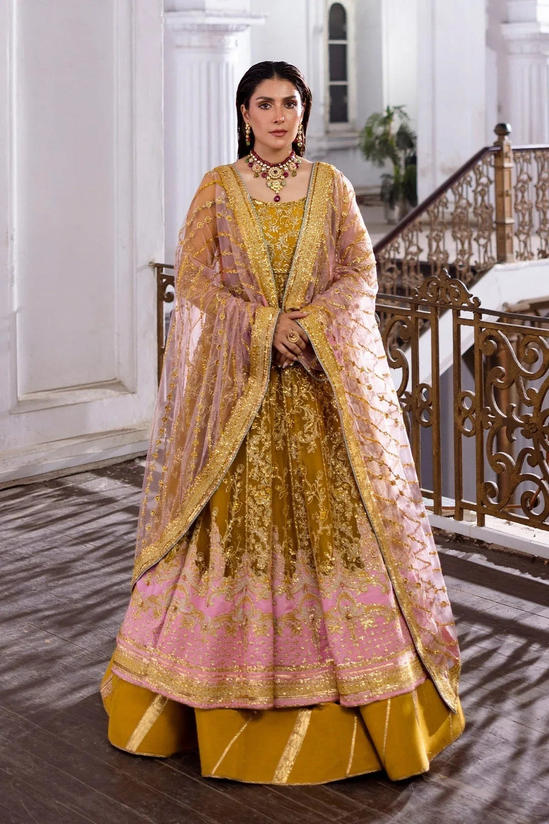 Erum Khan | Jahan Wedding 25 | Sunberry - Aqsa Fabrics