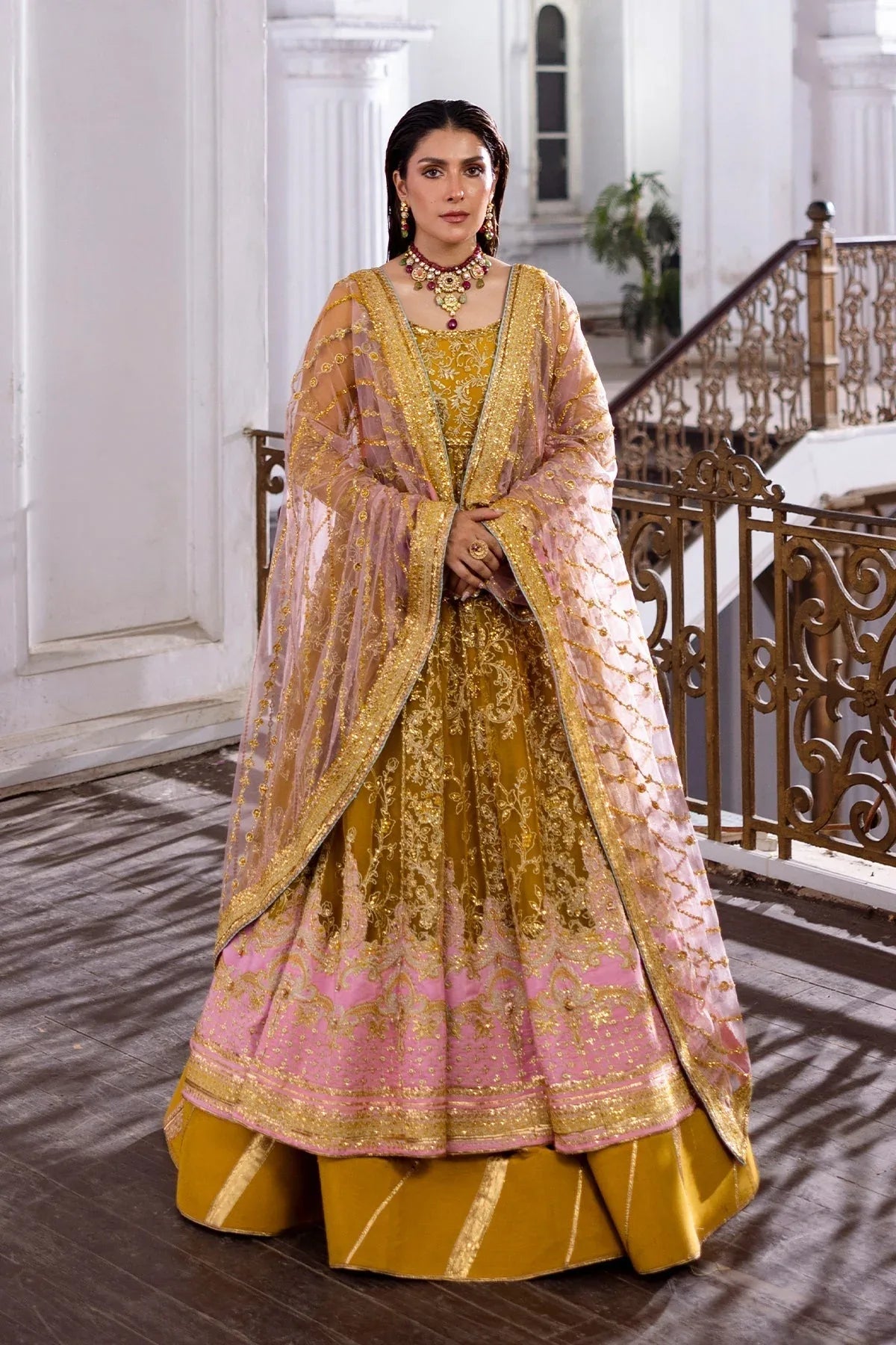 Erum Khan | Jahan Wedding 25 | Sunberry - Aqsa Fabrics