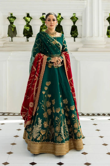 Erum Khan | Jahan Wedding 25 | Evergreen - Aqsa Fabrics