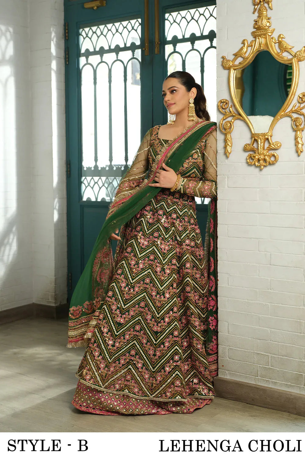 Saira Rizwan | Naqsh Festive | SRN24-06 Penelope - Aqsa Fabrics