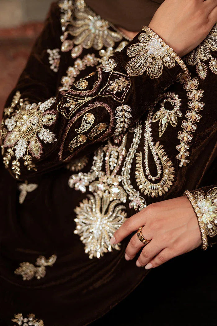 Saira Rizwan | Velvet Pret 25 | GURR-SRVP25-09 - Aqsa Fabrics