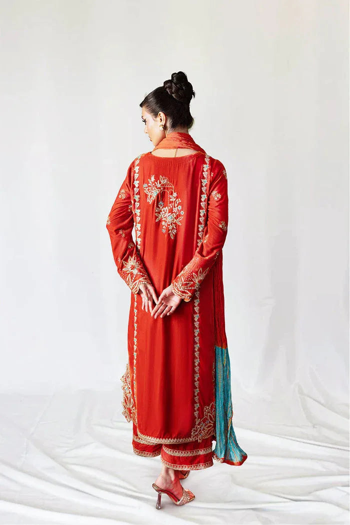 Saira Rizwan | Velvet Pret 25 | NEELAM-SRVP25-06 - Aqsa Fabrics