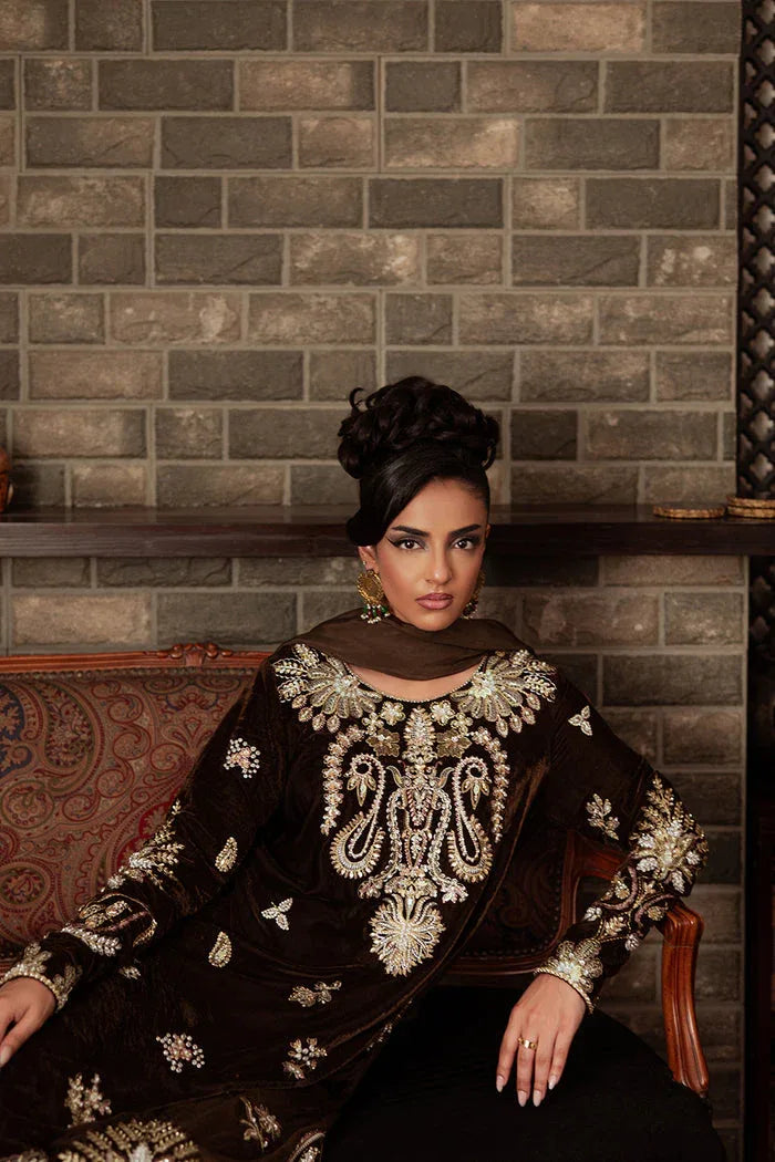 Saira Rizwan | Velvet Pret 25 | GURR-SRVP25-09 - Aqsa Fabrics