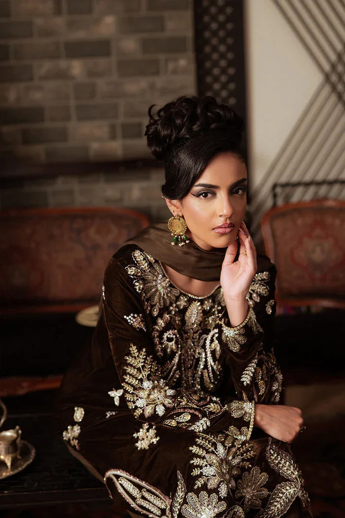Saira Rizwan | Velvet Pret 25 | GURR-SRVP25-09 - Aqsa Fabrics