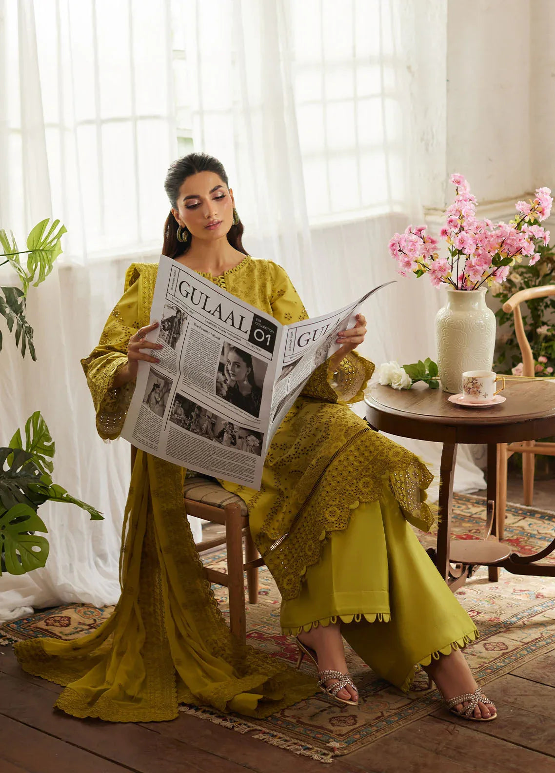 Bin Ilyas | Carnival Summer Edit 25 | Aurelia - Aqsa Fabrics