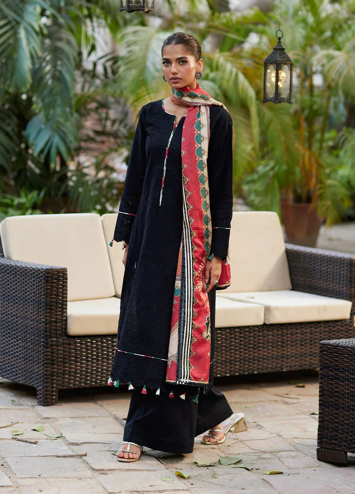 Bin Ilyas | Carnival Summer Edit 25 | Solene - Aqsa Fabrics