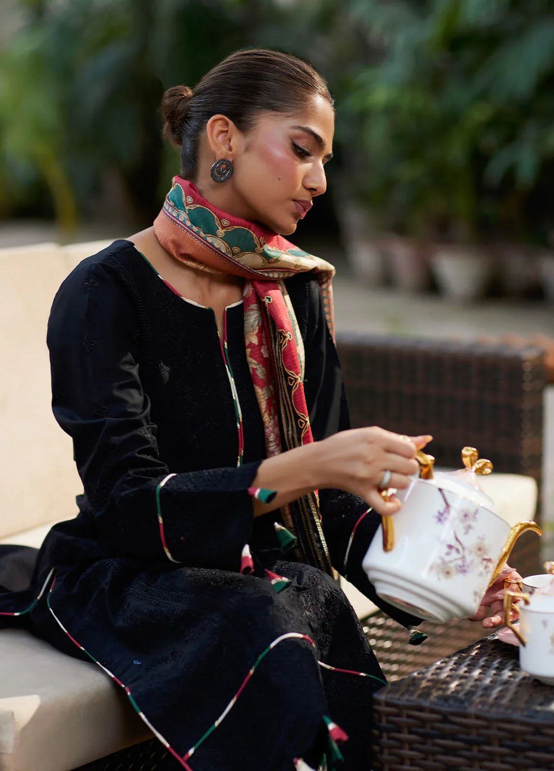 Bin Ilyas | Carnival Summer Edit 25 | Solene - Aqsa Fabrics