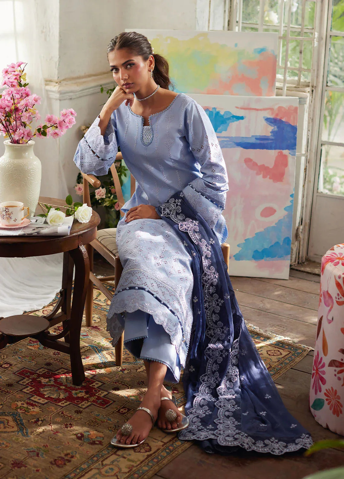 Bin Ilyas | Carnival Summer Edit 25 | Zorya - Aqsa Fabrics