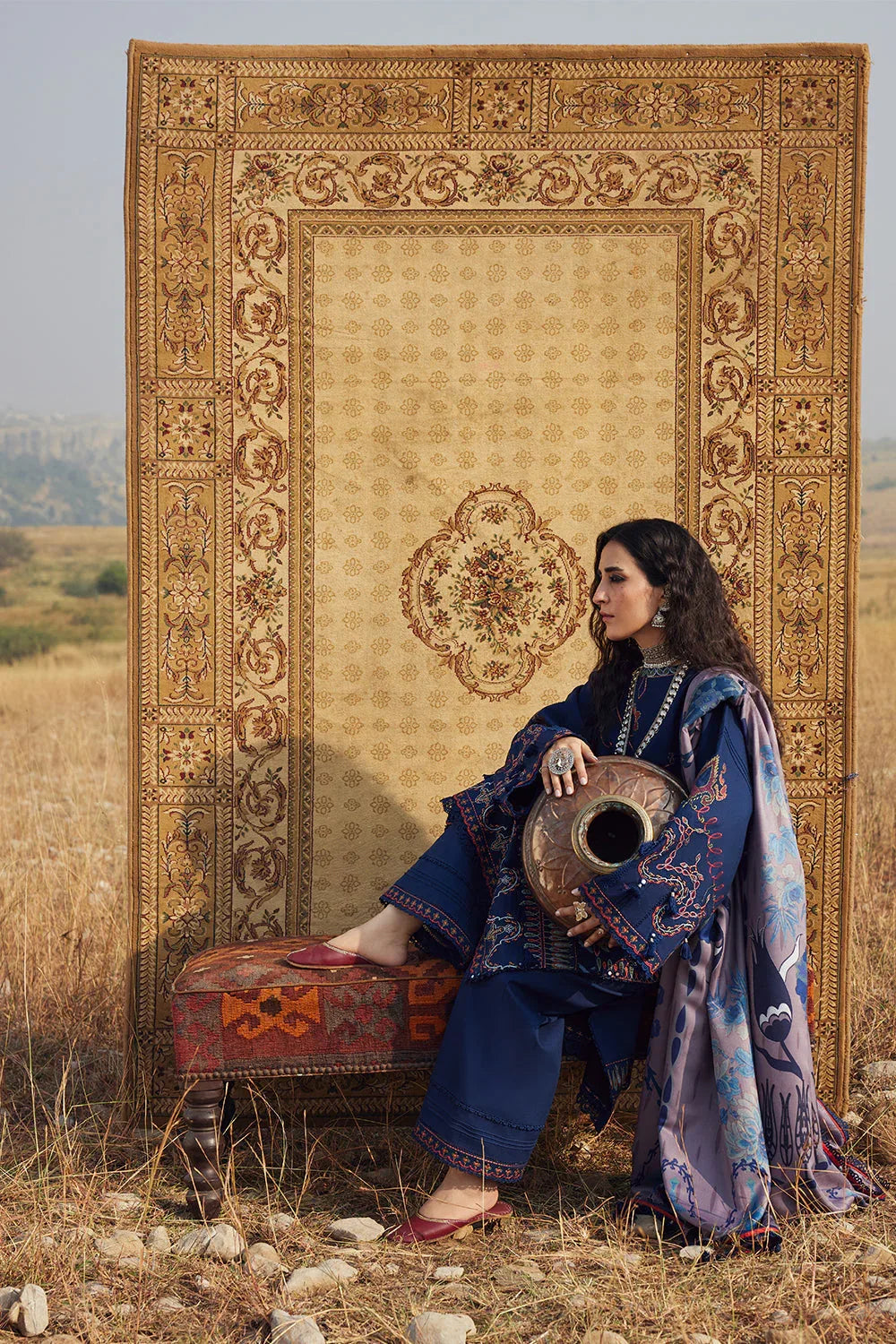 Saira Rizwan | Winter Khaddar 25 | MAHRUKH-SRW25-08 - Aqsa Fabrics