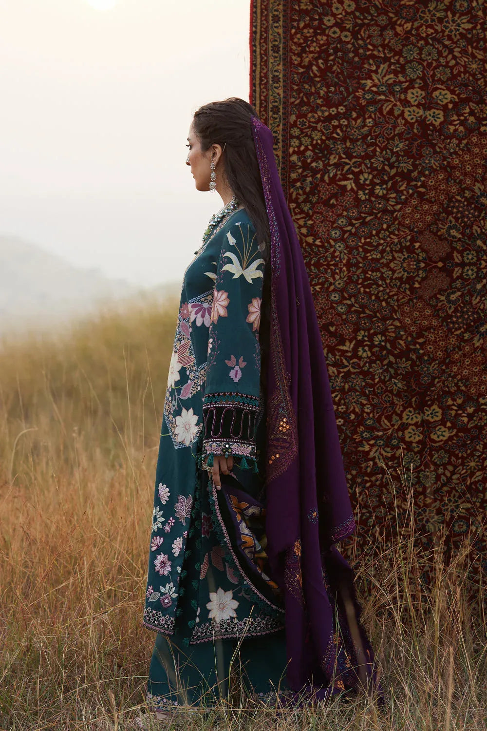 Saira Rizwan | Winter Khaddar 25 |SERENEH-SRW25-06 - Aqsa Fabrics