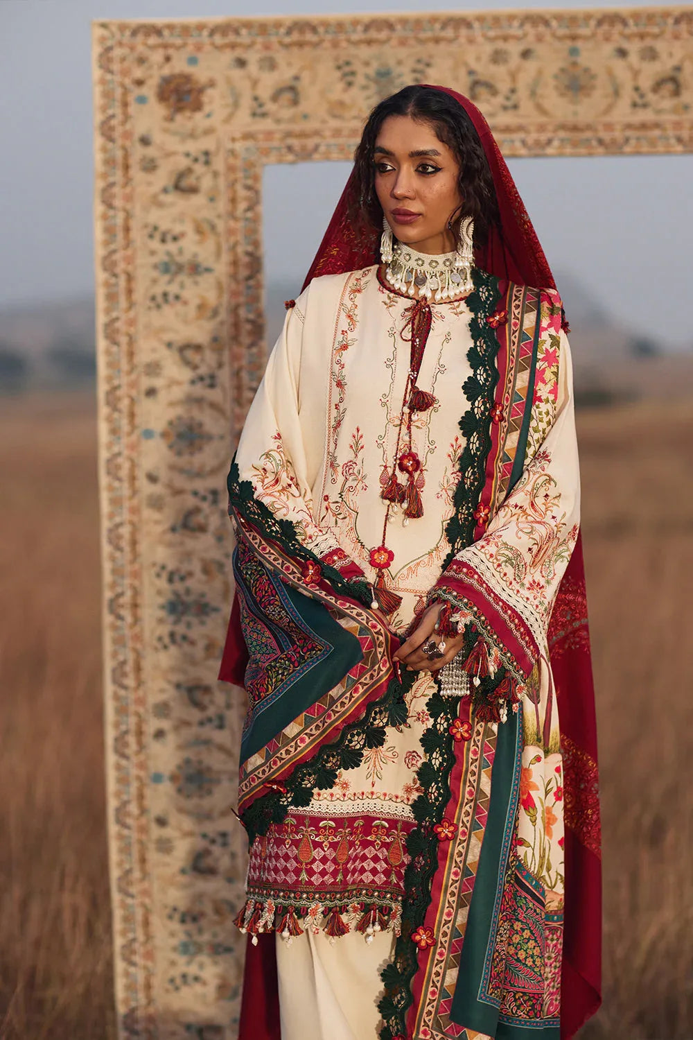 Saira Rizwan | Winter Khaddar 25 | IREM-SRW25-05 - Aqsa Fabrics