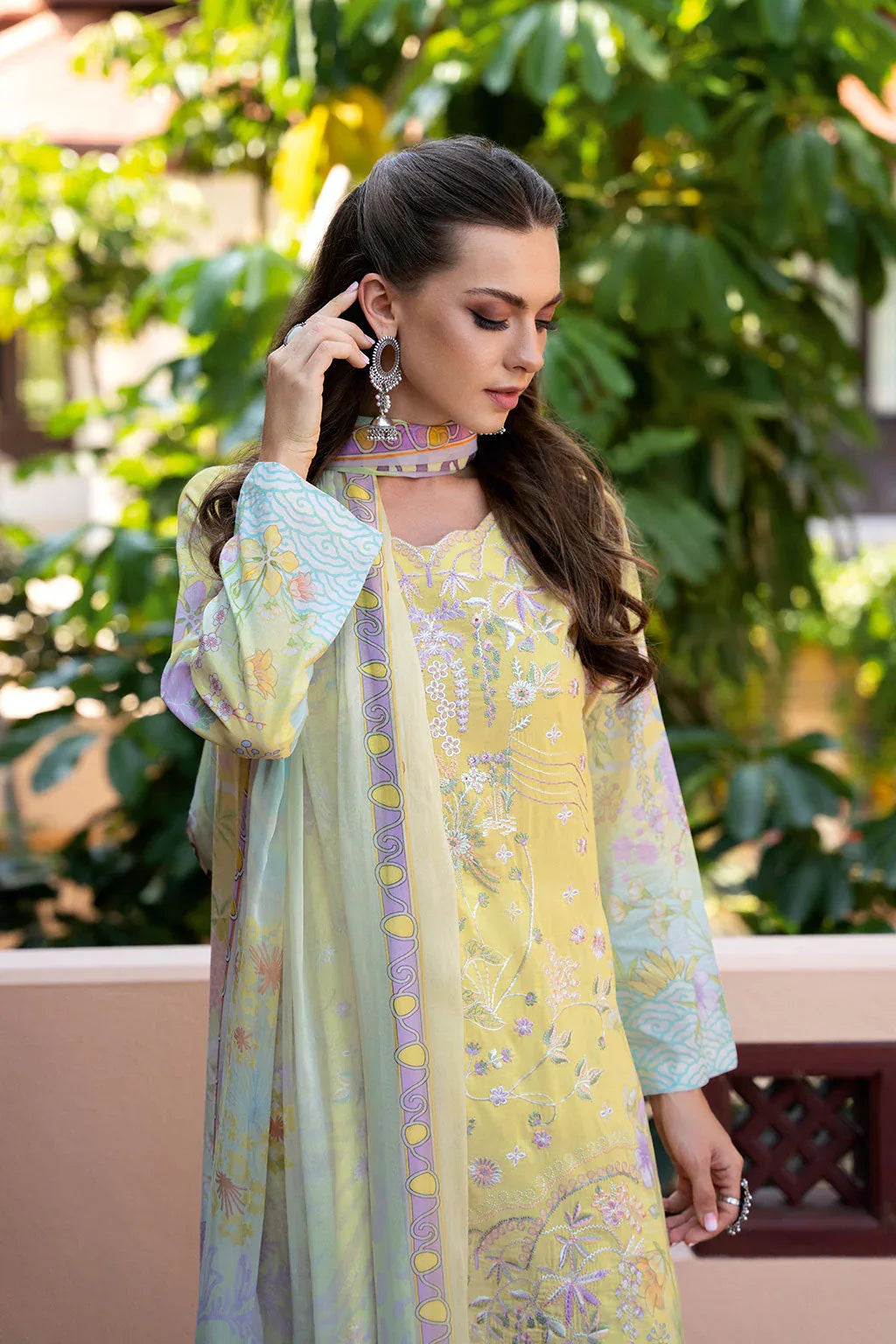 Ramsha | Ghazal Luxury Lawn | G-308 - Aqsa Fabrics