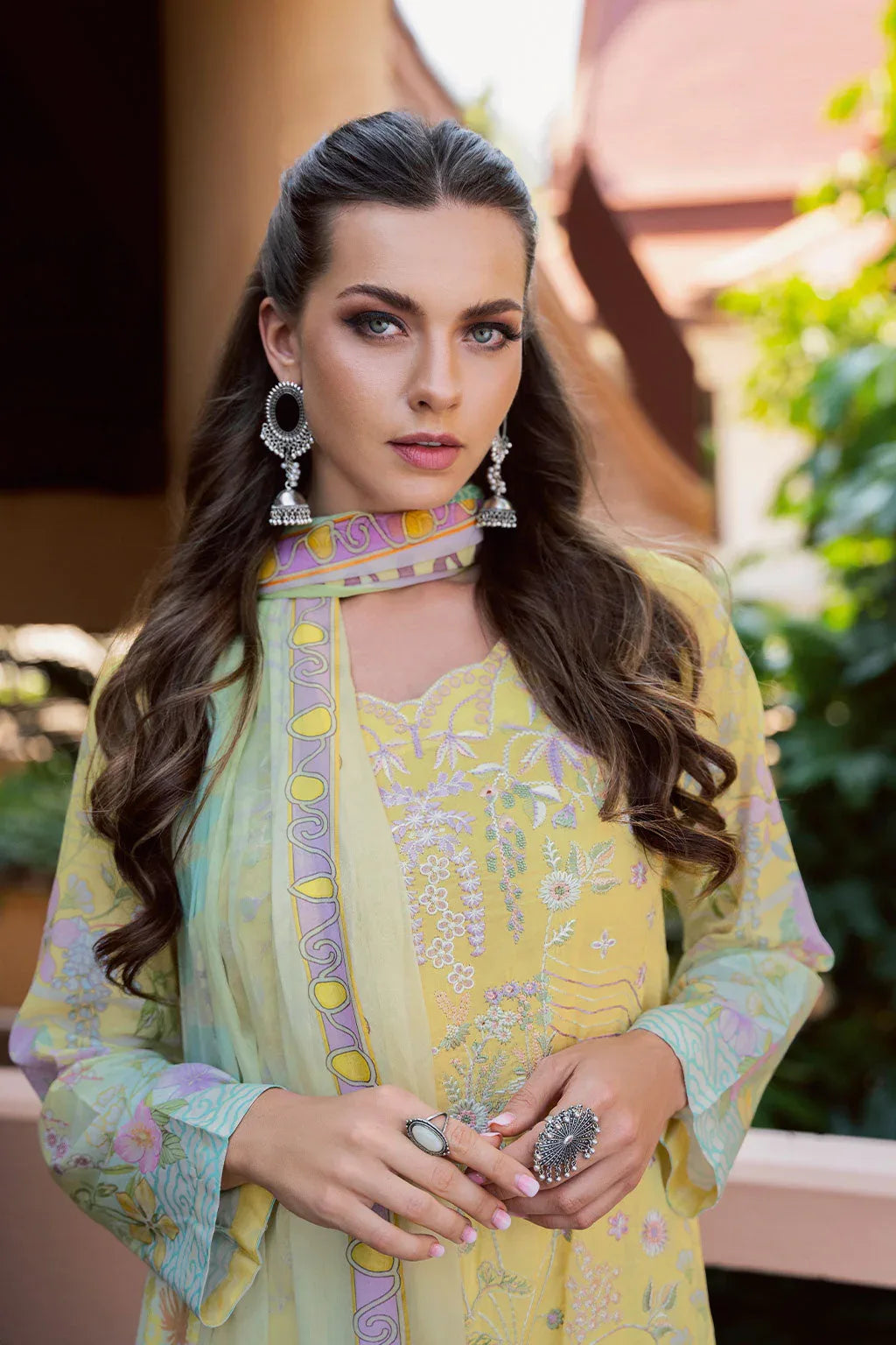 Ramsha | Ghazal Luxury Lawn | G-308 - Aqsa Fabrics