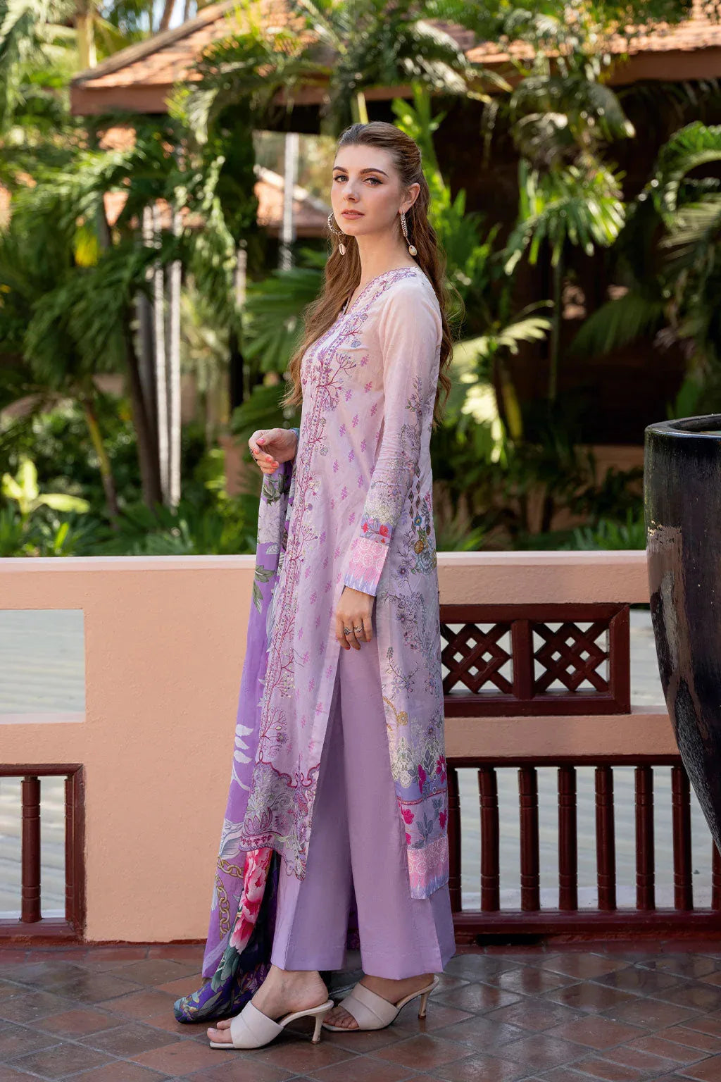 Ramsha | Ghazal Luxury Lawn | G-310 - Aqsa Fabrics
