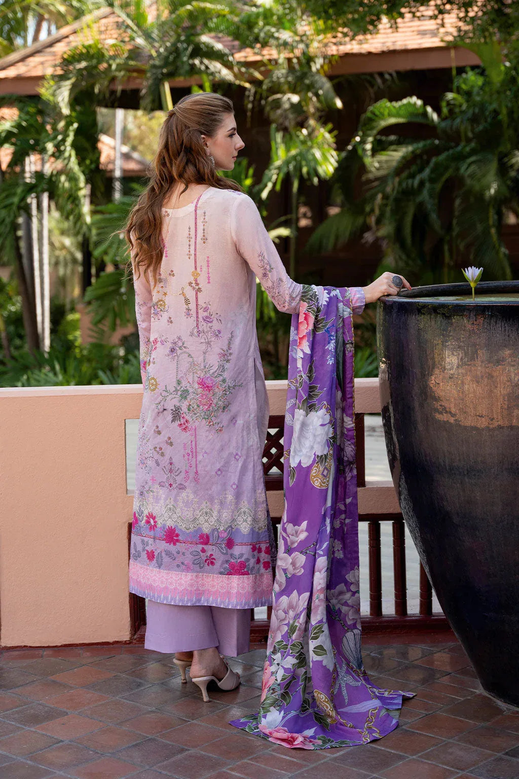 Ramsha | Ghazal Luxury Lawn | G-310 - Aqsa Fabrics