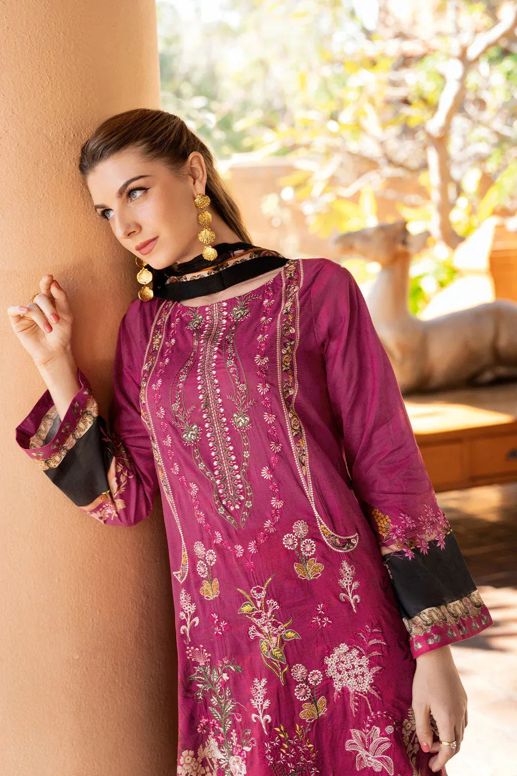 Ramsha | Ghazal Luxury Lawn | G-311 - Aqsa Fabrics