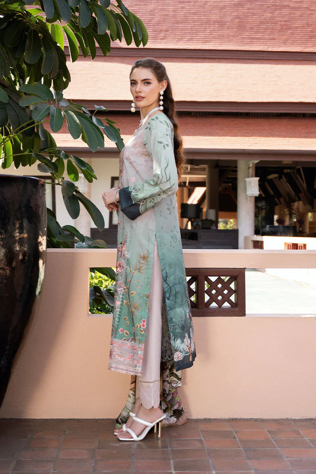 Ramsha | Ghazal Luxury Lawn | G-312 - Aqsa Fabrics