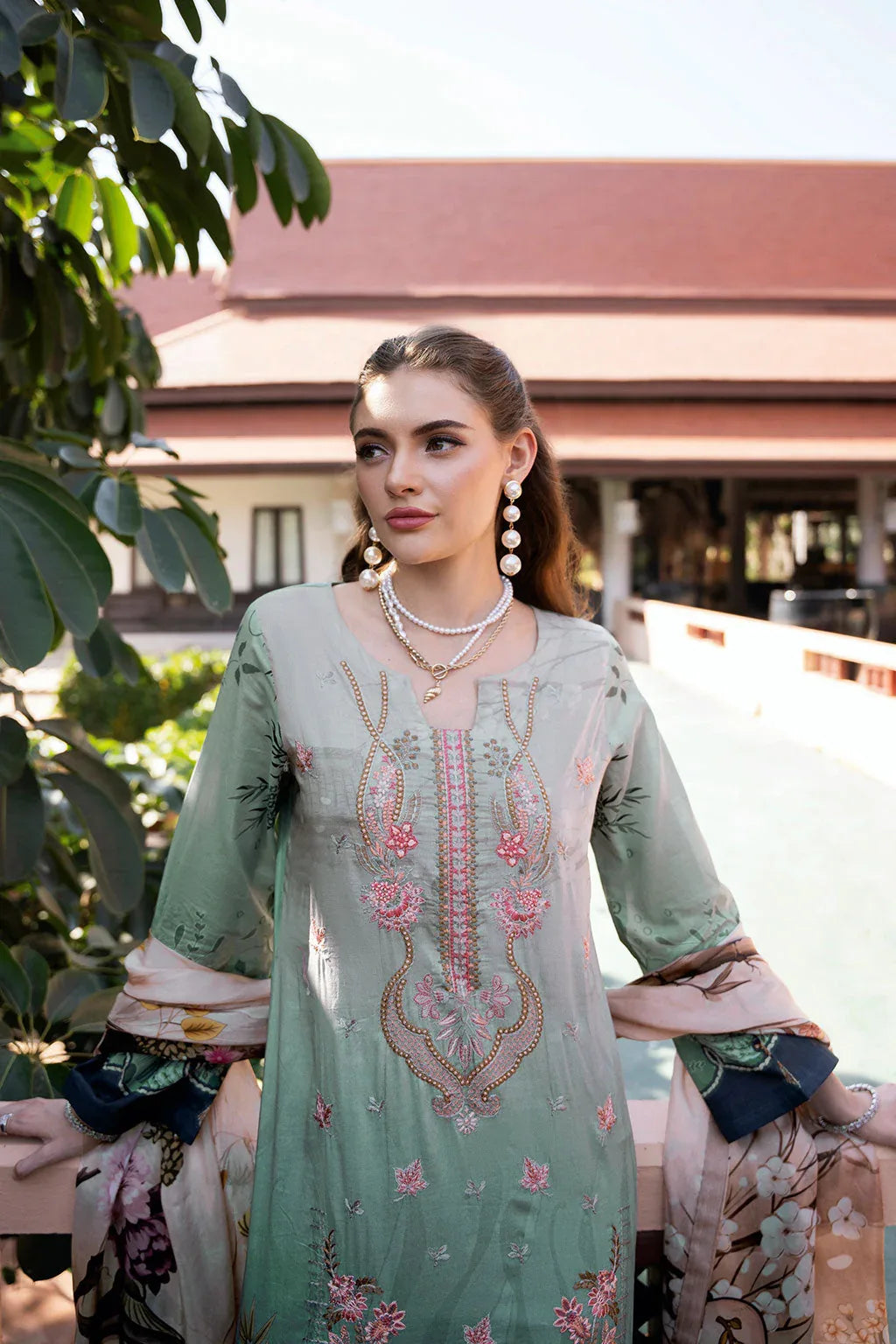 Ramsha | Ghazal Luxury Lawn | G-312 - Aqsa Fabrics
