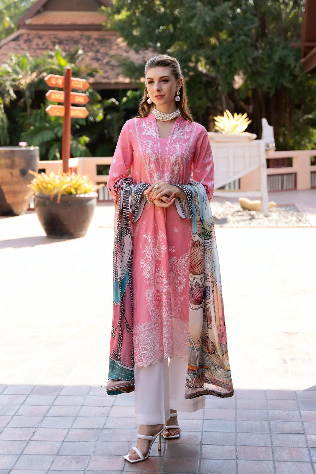 Ramsha | Ghazal Luxury Lawn | G-307 - Aqsa Fabrics