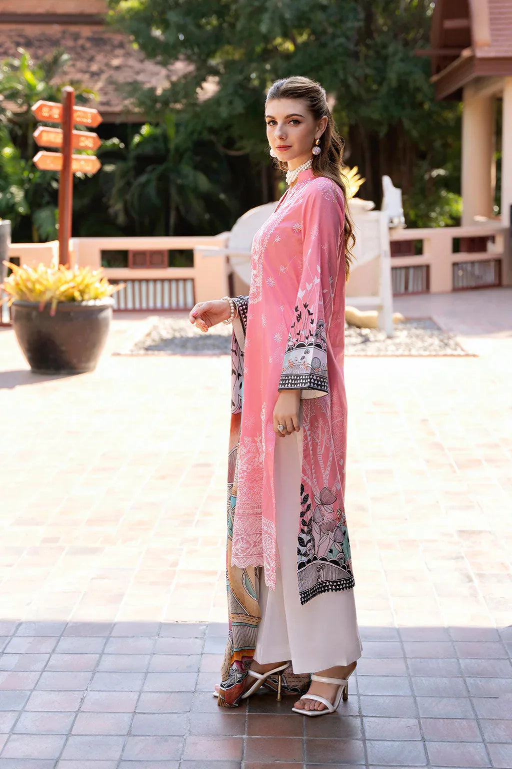 Ramsha | Ghazal Luxury Lawn | G-307 - Aqsa Fabrics