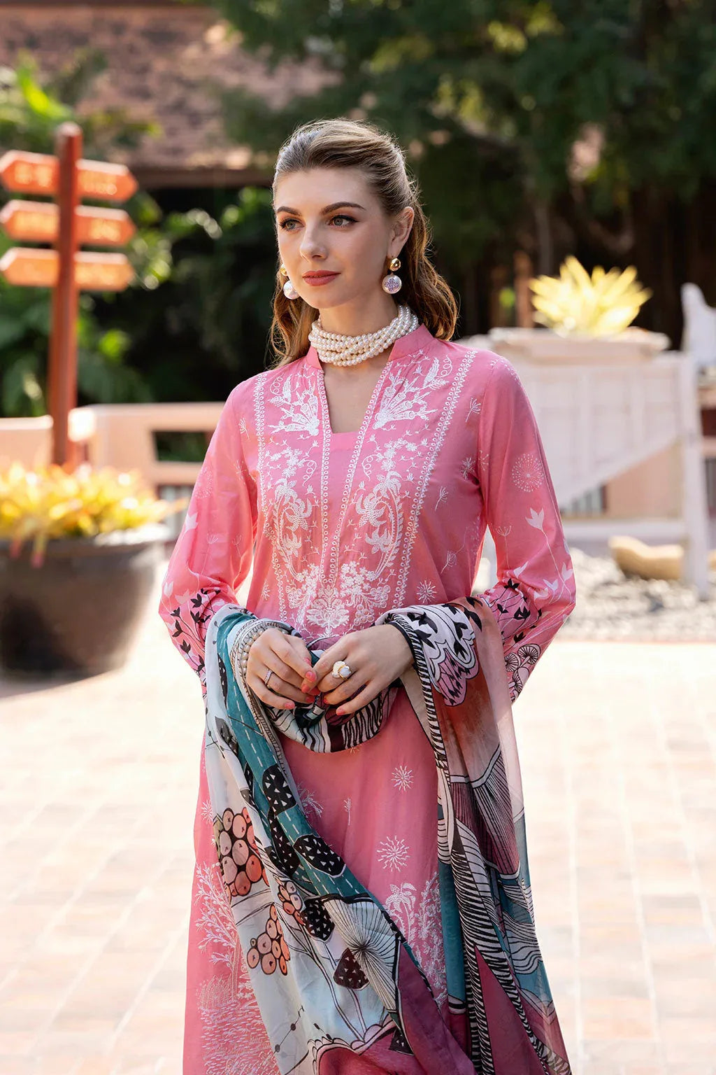 Ramsha | Ghazal Luxury Lawn | G-307 - Aqsa Fabrics
