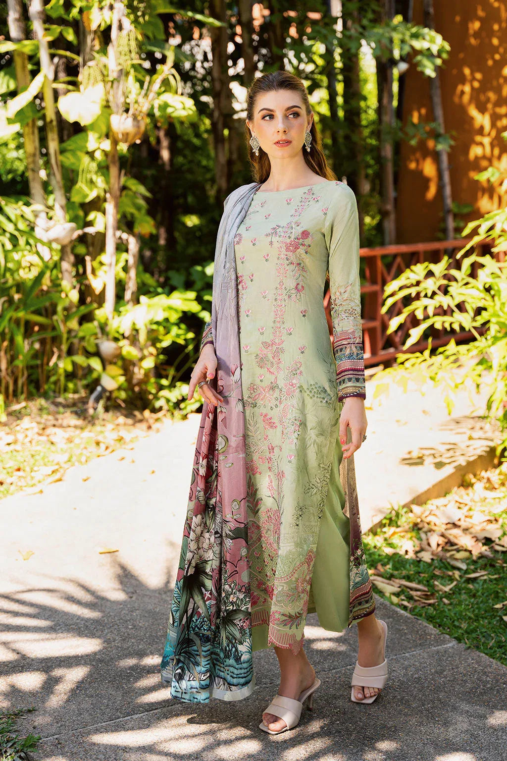 Ramsha | Ghazal Luxury Lawn | G-304 - Aqsa Fabrics