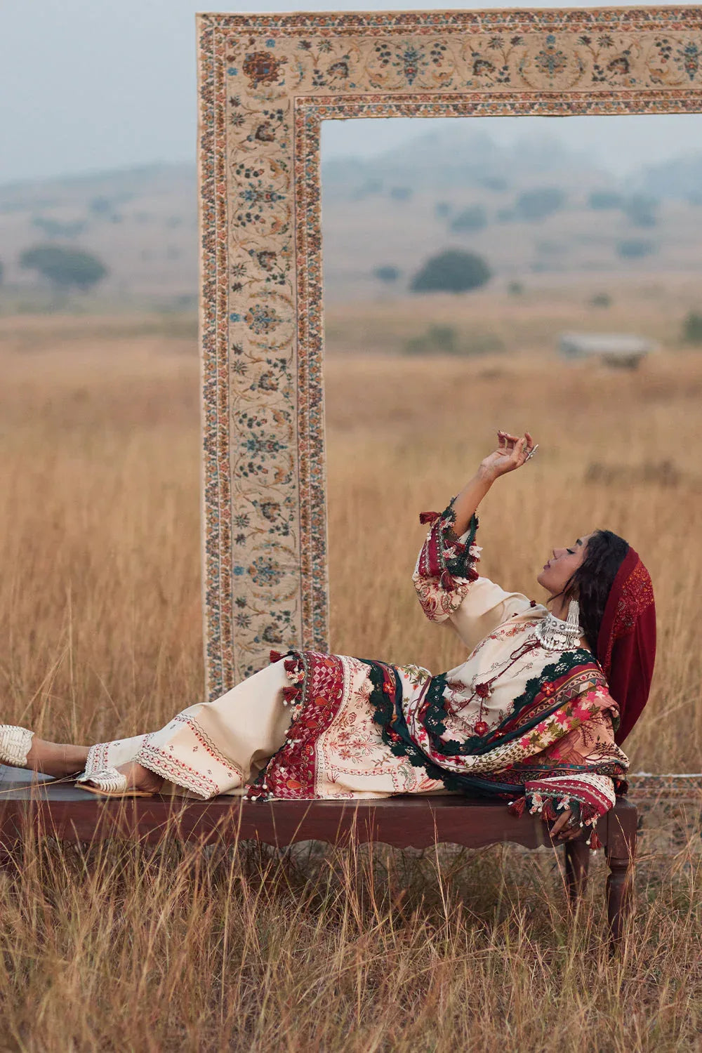 Saira Rizwan | Winter Khaddar 25 | IREM-SRW25-05 - Aqsa Fabrics