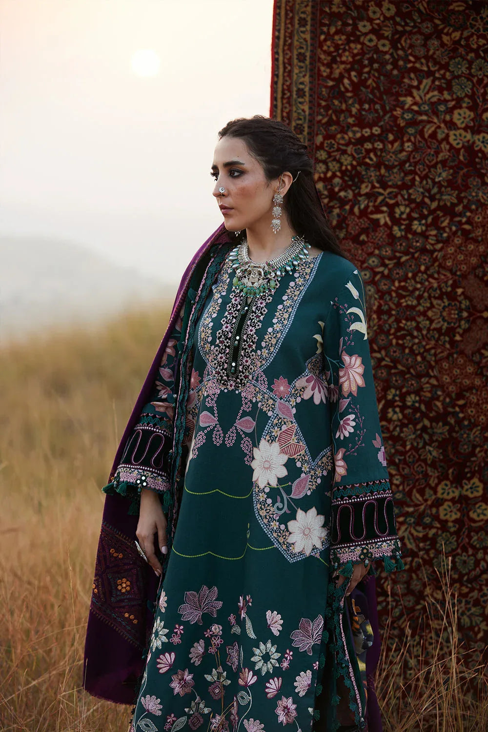 Saira Rizwan | Winter Khaddar 25 |SERENEH-SRW25-06 - Aqsa Fabrics