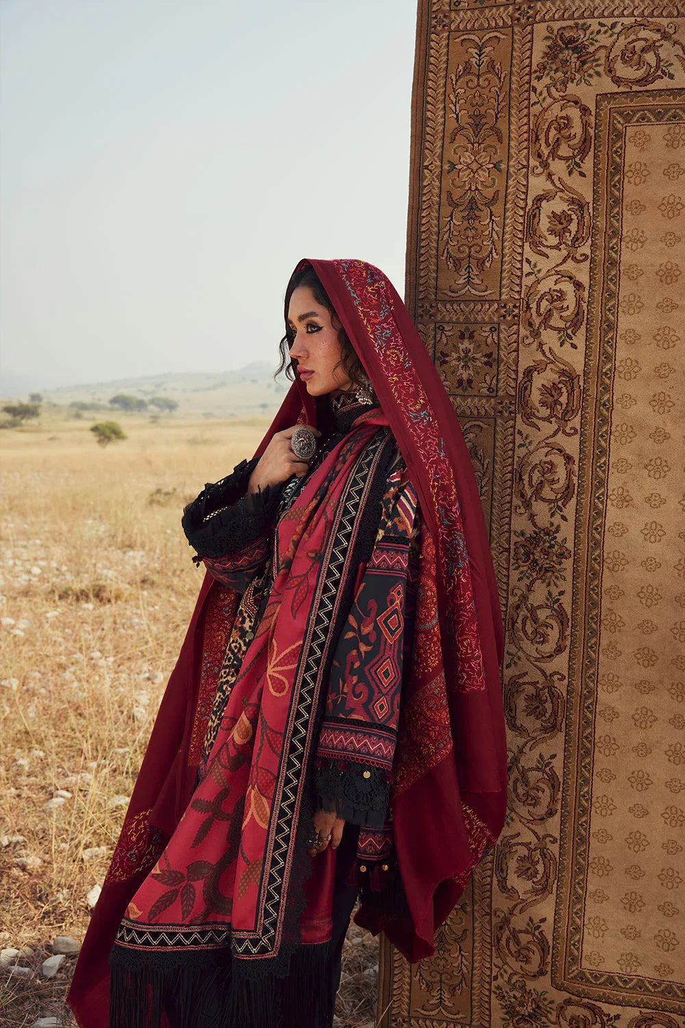 Saira Rizwan | Winter Khaddar 25 | NAZ-SRW25-09 - Aqsa Fabrics