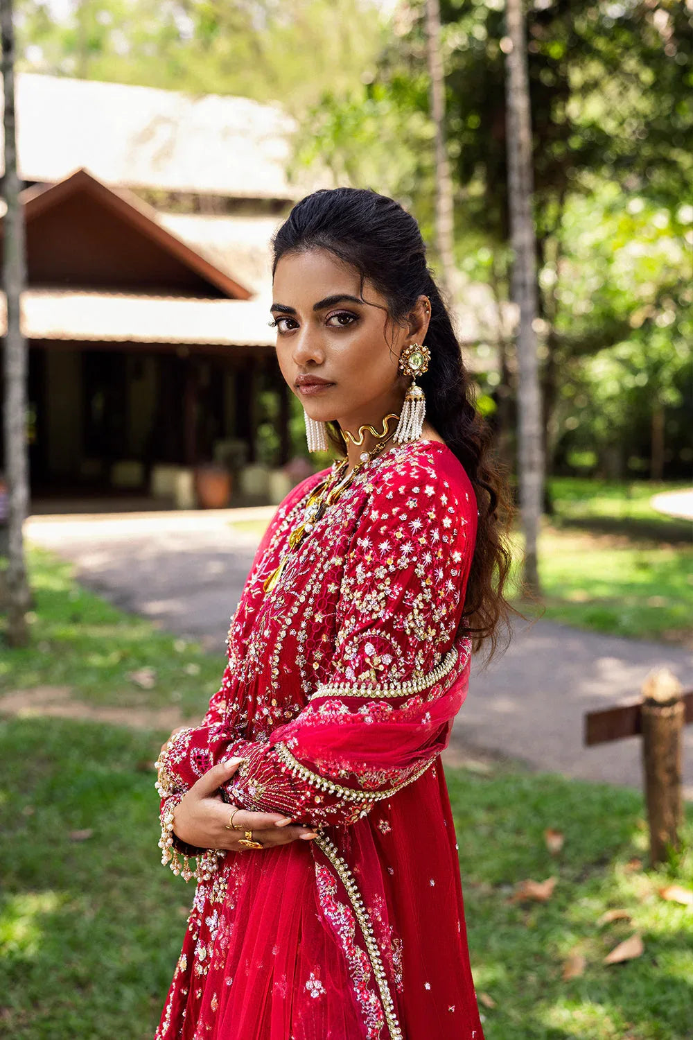 Saira Rizwan | Wedding 2025 | GOLNAR-SRF25-01 - Aqsa Fabrics
