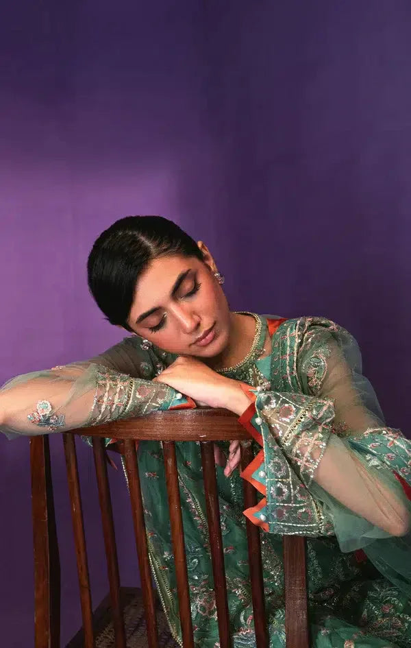 Gisele | Zarish Festive Collection 23 | Nazo - Aqsa Fabrics